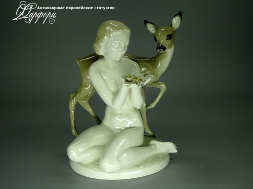Купить фарфоровые статуэтки Hutschenreuther, Лесная нимфа, Германия